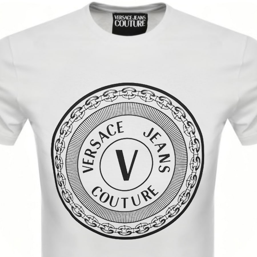 Alternative Image for ProductVersace Jeans Couture Logo T Shirt White2